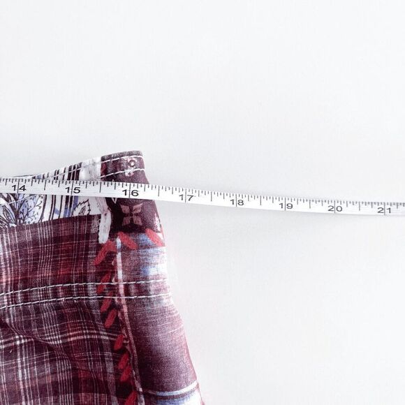 Billabong Mens Patchwork Bottle Opener Swim Trunks Board Shorts Multi Size 32 - Picture 8 of 9